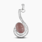 925 Silver Natural Charoite Pendants