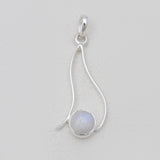 925 Sterling Silver Tourmaline Pendant