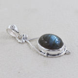 925 Sterling Silver Labradorite Pendant