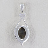 925 Sterling Silver Labradorite Pendant