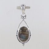 925 Sterling Silver Labradorite Pendant