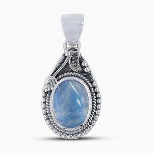 925 Sterling Silver Larimar Pendants