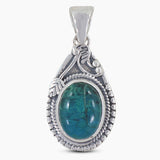 925 Sterling Silver Larimar Pendants