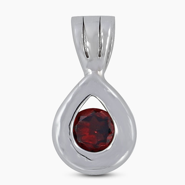 925 Silver Natural Ruby Pendants