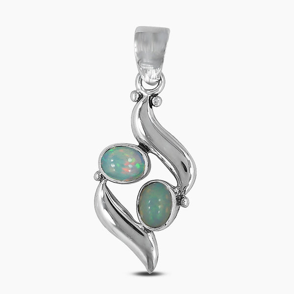 925 Silver Ethiopian Opal Pendants