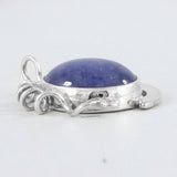 925 Sterling Silver Tanzanite Pendant