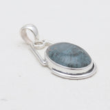 925 Sterling Silver Moss Agate Pendants