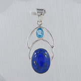 925 Silver Labradorite Pendants