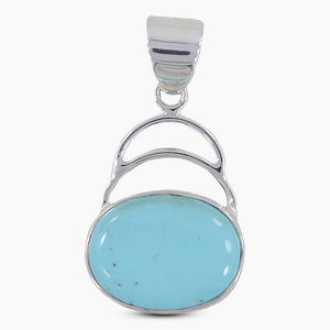 925 Silver Arizona Turquoise Pendants