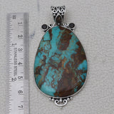 925 Silver Blue Lace Agate Pendant