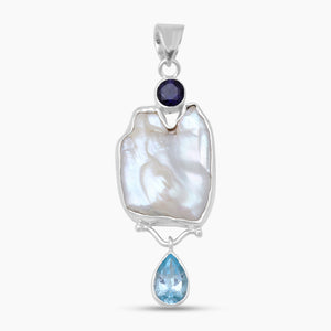 Fresh Water Pearl Silver Pendants