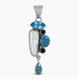 925 Silver Natural Pearl Pendants