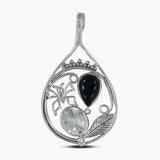 925 Sterling Silver Black Onyx Pendants