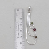 Rainbow Moonstone Silver Pendants