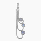 Rainbow Moonstone Silver Pendants