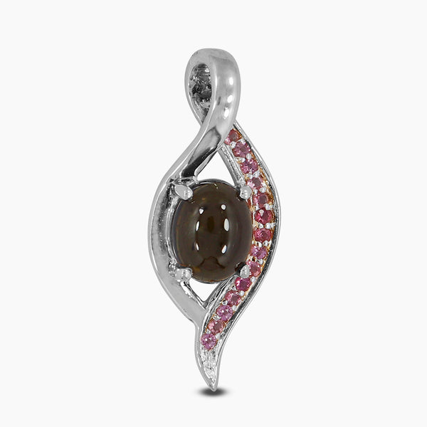 925 Sterling Silver Tourmaline Pendants