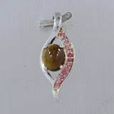 925 Sterling Silver Tourmaline Pendants