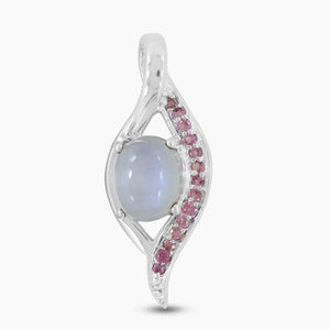 925 Sterling Silver Tourmaline Pendants