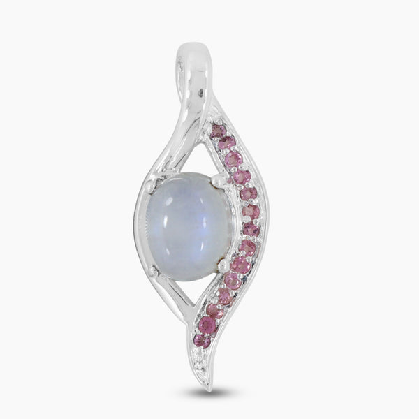 925 Sterling Silver Tourmaline Pendants