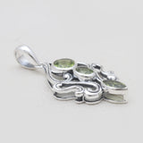 Garnet Silver Designer Pendants
