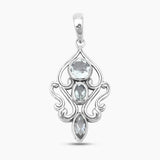 Garnet Silver Designer Pendants