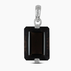 925 Silver Smoky Quartz Pendants