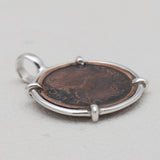 925 Sterling Silver Copper Coin Pendants