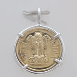 925 Sterling Silver Copper Coin Pendants