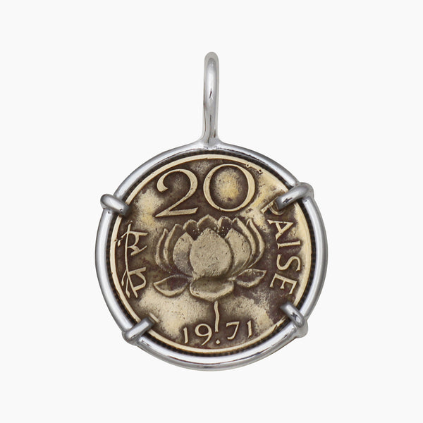 925 Sterling Silver Coin Pendants