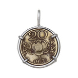 925 Sterling Silver Coin Pendant