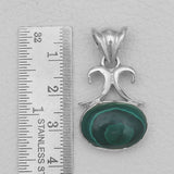 925 Sterling Silver Larimar Pendants