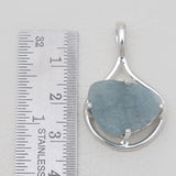 925 Sterling Silver Aquamarine Pendants