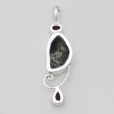 Larimar & Blue Topaz Silver Pendants