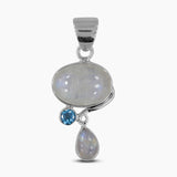 925 Silver Labradorite Pendants