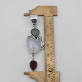 Larimar Silver Pendants