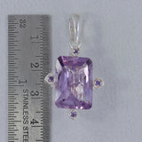 925 Sterling Silver Smoky Quartz Pendants