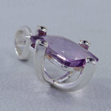 925 Sterling Silver Smoky Quartz Pendants