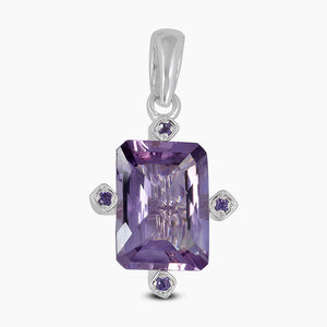925 Sterling Silver Smoky Quartz Pendants