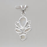 Black Onyx Sterling Silver Pendants