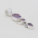 Blue Topaz Silver Designer Pendants