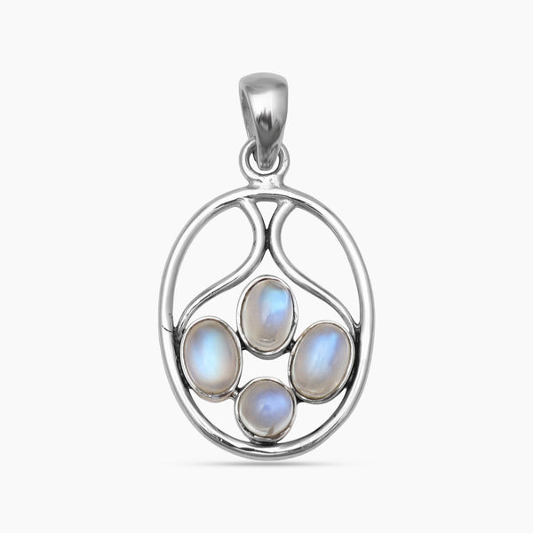 925 Silver Multi Tourmaline Pendants