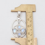 925 Silver Multi Tourmaline Pendants