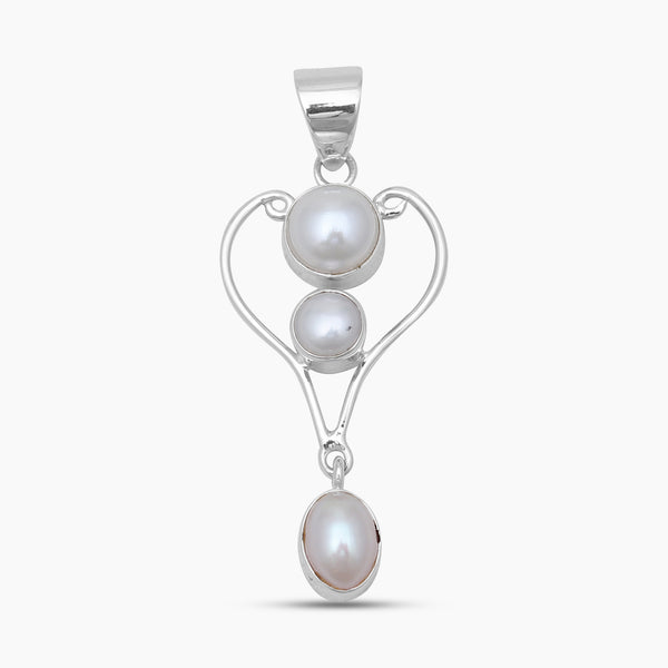 925 Sterling Silver Pearl Pendants