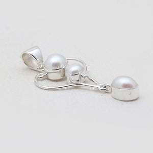 925 Sterling Silver Pearl Pendants