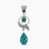 925 Sterling Silver Charoite Pendants
