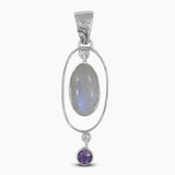 925 Sterling Silver Larimar Pendants