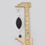 925 Sterling Silver Black Onyx Pendants