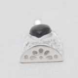 Citrine Marquise Cut Silver Pendants