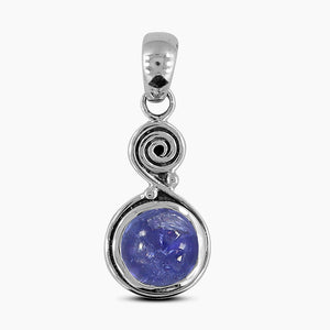 925 Sterling Silver Tanzanite Pendants