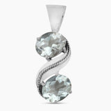 925 Sterling Silver Peridot Pendants